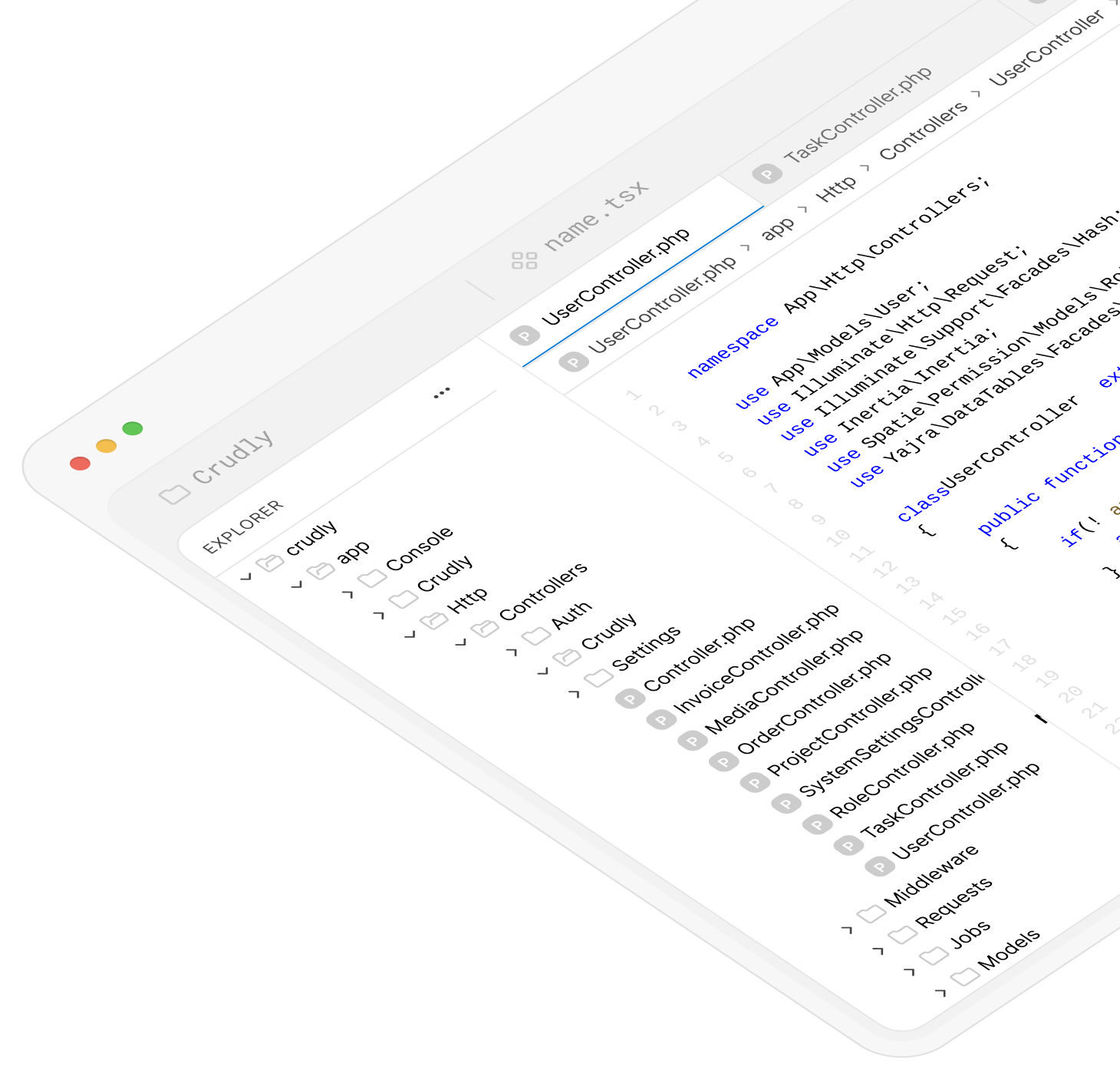 Contact illustration